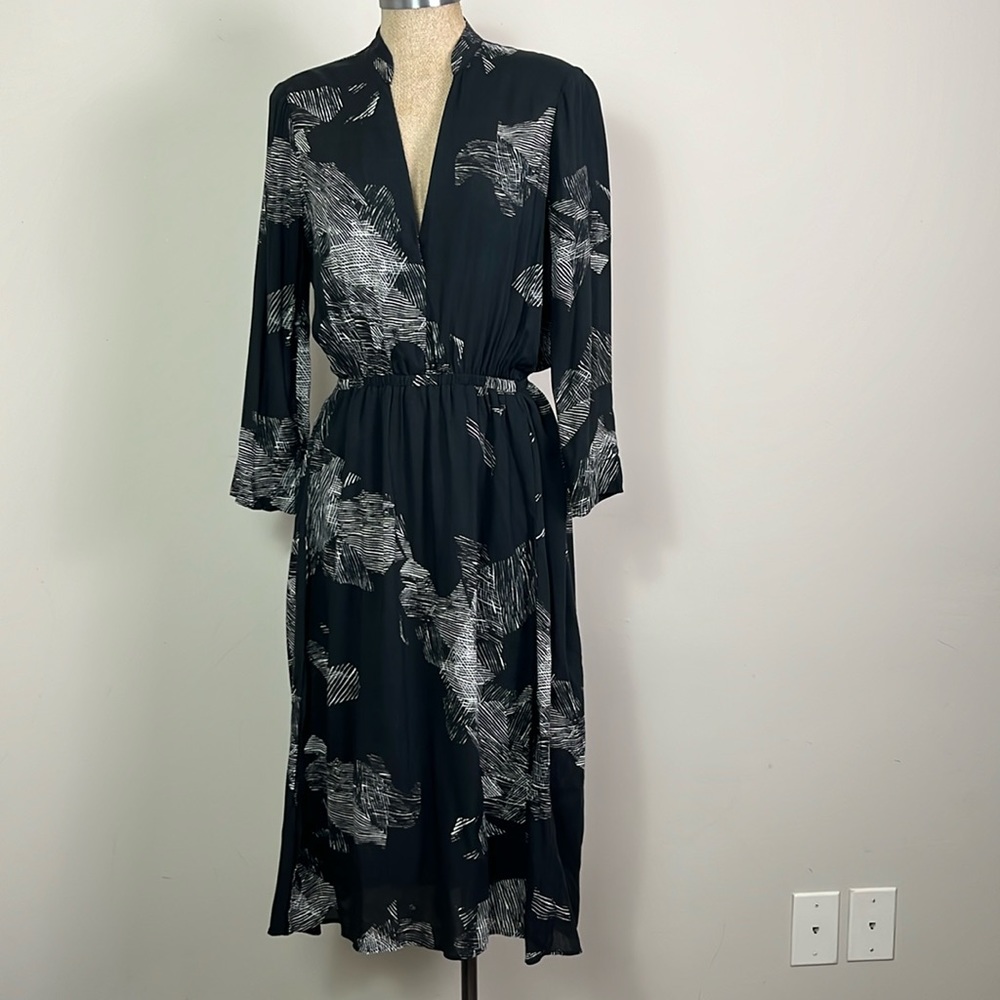 Raquel Allegra Black and White Patterned Dress - Picture 2 of 8